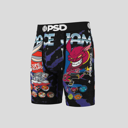 SPACE JAM- 平口四角褲 -宇宙對決-黑色