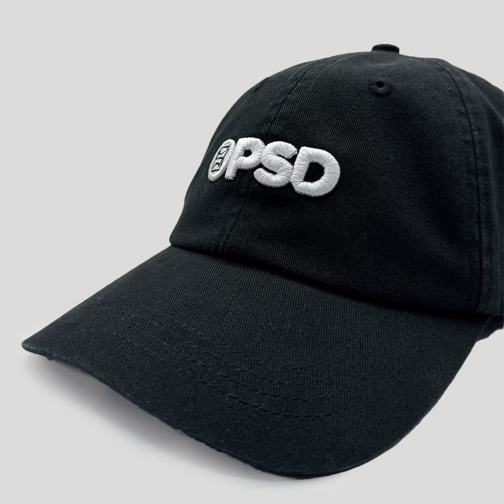 PSD Logo 經典刺繡老帽