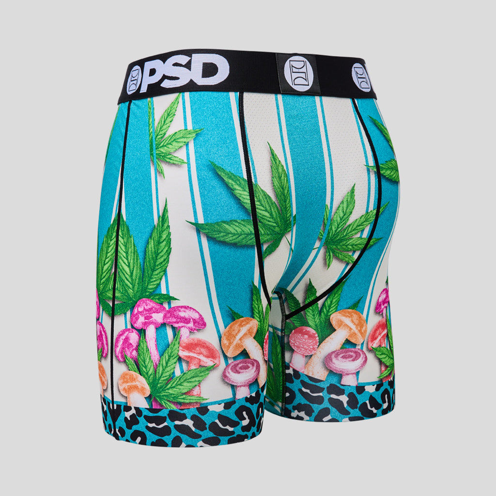 PSYCHEDELIC- Flat Boxers-Vacation-Blue White